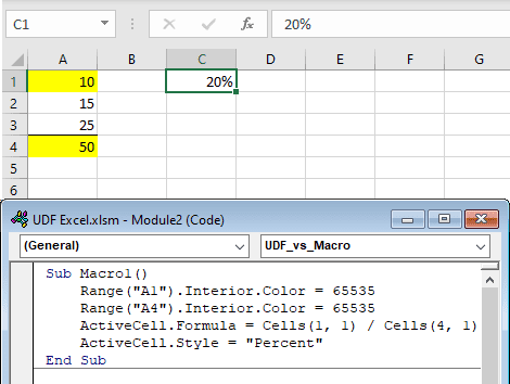 Преимущества и недостатки пользовательских функций в Excel